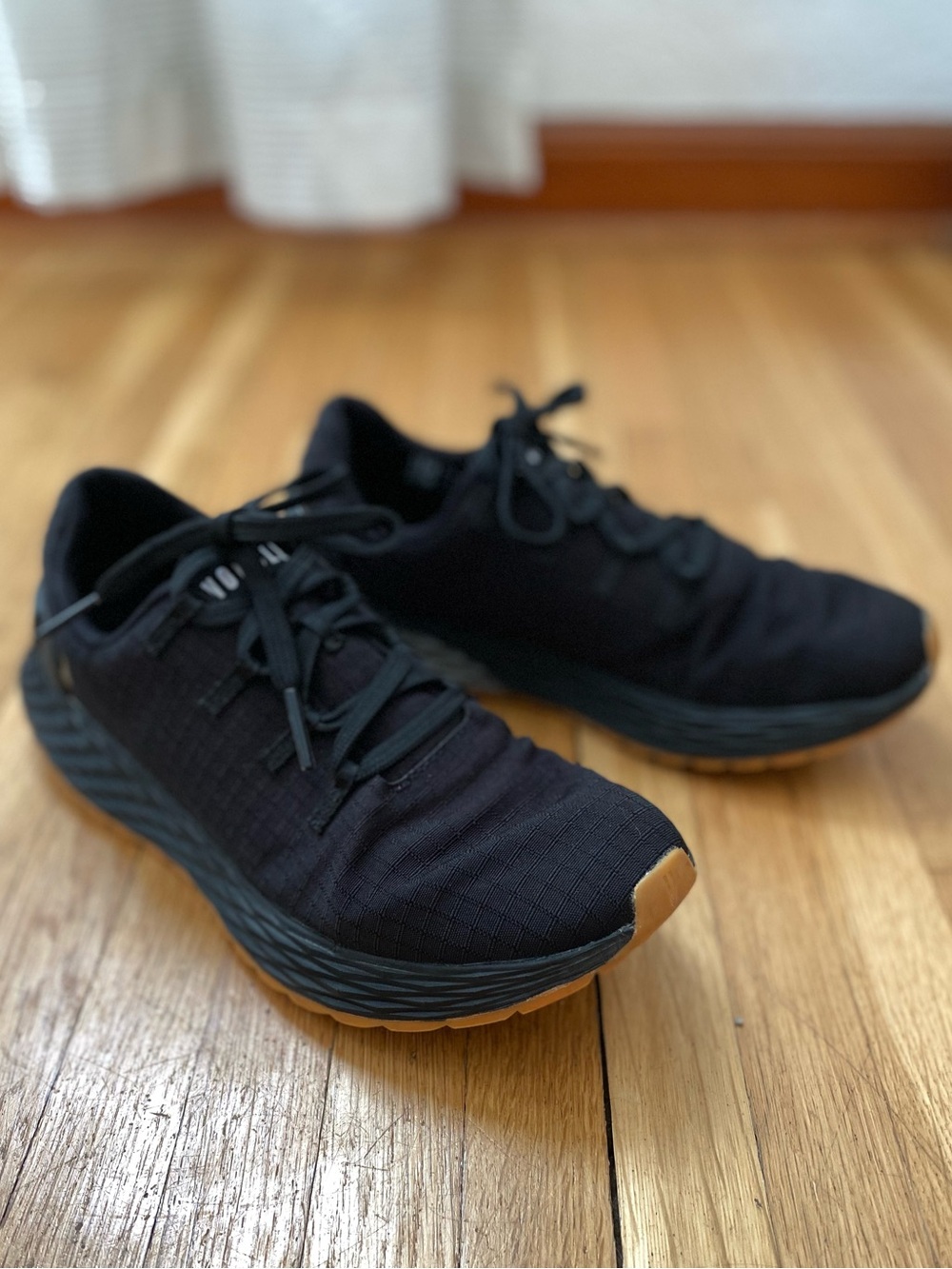 Nobull Women’s Ripstop Black Running Shoes Size 8